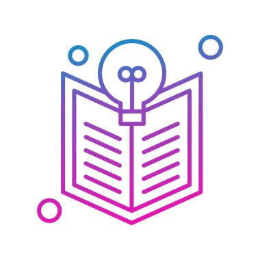 kitap simgesi vektör illüstrasyonu