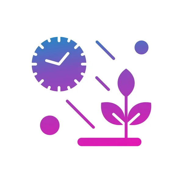 Vector Planta Icono Ilustración — Vector de stock