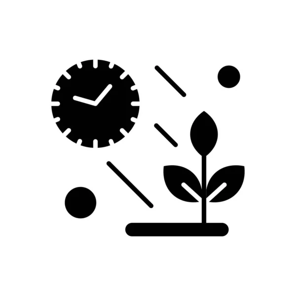 Vector Planta Icono Ilustración — Archivo Imágenes Vectoriales