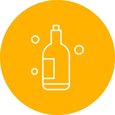   vektör Alkol simgesi illüstrasyonu