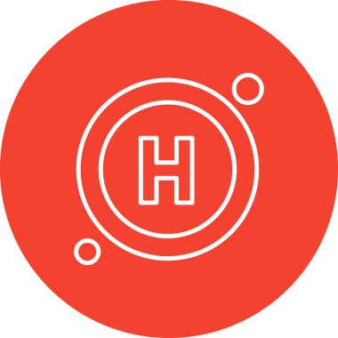 vektör hastane simgesi illüstrasyonu