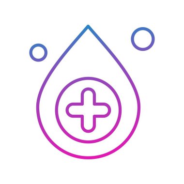 Vektör konumu simge illüstrasyonu