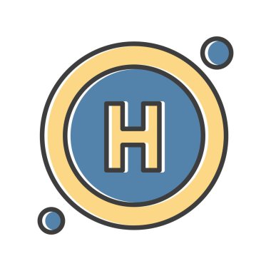 vektör hastane simgesi illüstrasyonu