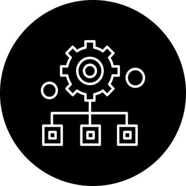 Vektör ayarı Simge illüstrasyonu