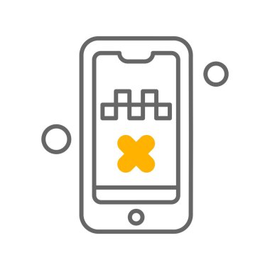  Vektör Mobil simge illüstrasyonu