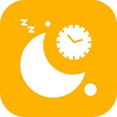 vektör ay simgesi illüstrasyonu