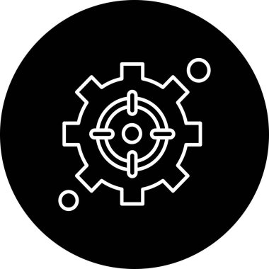 Vektör ayarı Simge illüstrasyonu