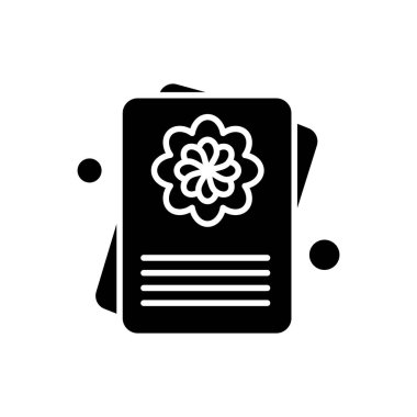 Vektör belgesi Simge illüstrasyonu