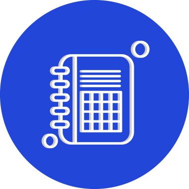 Vektör belgesi Simge illüstrasyonu