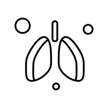 vektör böbrek simgesi illüstrasyonu