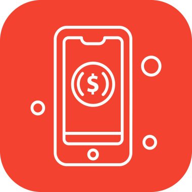  Vektör Mobil simge illüstrasyonu