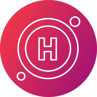 özet vektör illüstrasyon simgesi