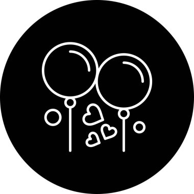 vektör Balon simgesi illüstrasyonu