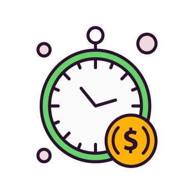 vektör saat resimleme