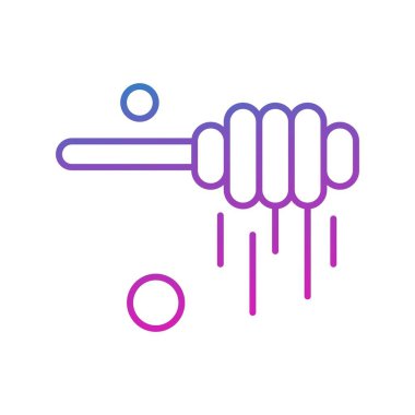  Gıda simgesinin vektör illüstrasyonu