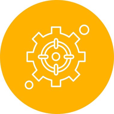 Vektör ayarı Simge illüstrasyonu