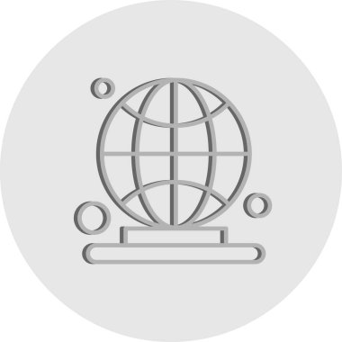 vektör Dünya simgesi illüstrasyonu