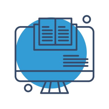 Lcd Simge vektör çizimi