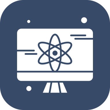 vektör lcd simgesi illüstrasyonu