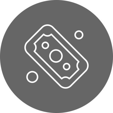 Dolar simgesi vektör illüstrasyonu