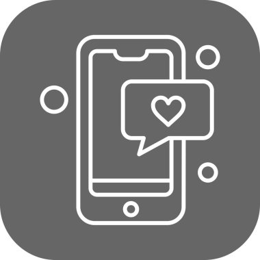 Vektör Mobil simge illüstrasyonu