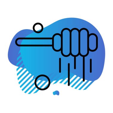 Gıda vektörü illüstrasyon simgesi