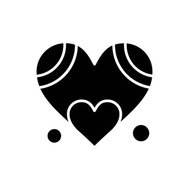  Vektör Kalp Simgesi illüstrasyonu