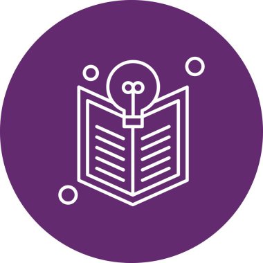 kitap simgesi vektör illüstrasyonu