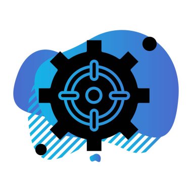 Vektör ayarı Simge illüstrasyonu