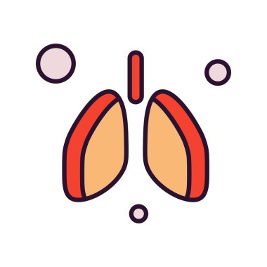 vektör böbrek simgesi illüstrasyonu