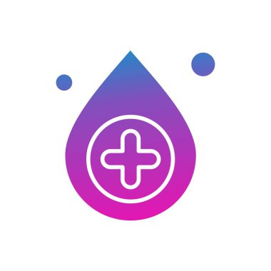 Vektör konumu simge illüstrasyonu