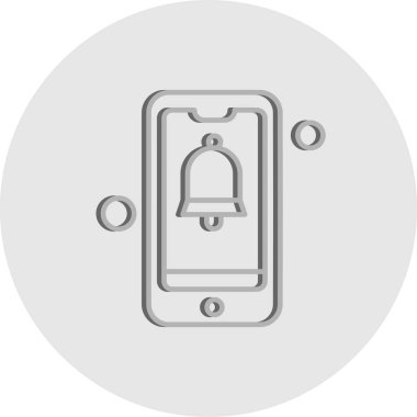 vektör Bell simgesi illüstrasyonu