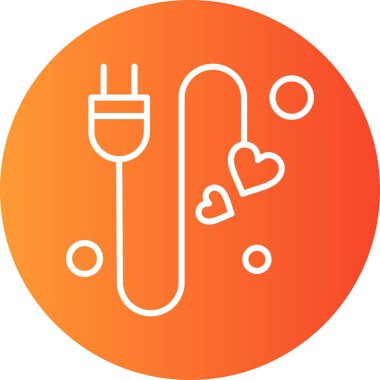  vektör veri kablosu simgesi 