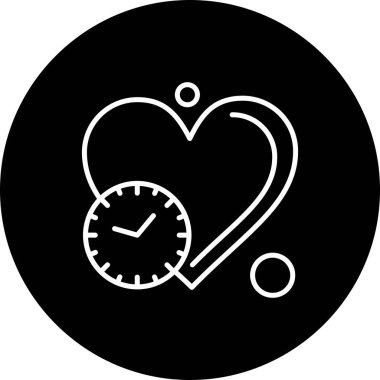 Vektör Kalp Simgesi illüstrasyonu