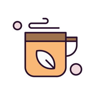 Vektör Kahve Simgesi illüstrasyonu