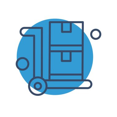 Tramvay Simgesinin vektör çizimi