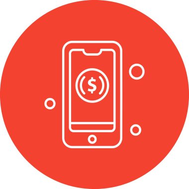  Vektör Mobil simge illüstrasyonu