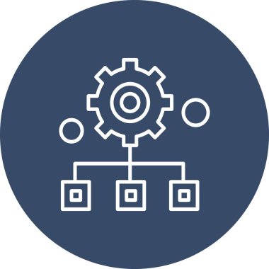 Vektör ayarı Simge illüstrasyonu