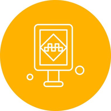 vektör trafik işareti Ico