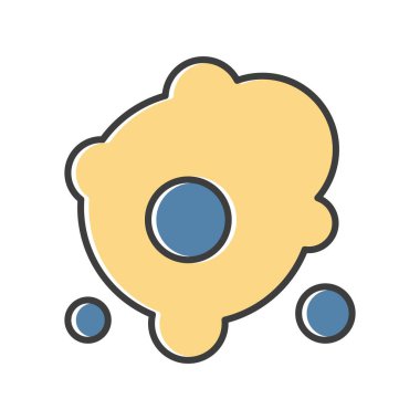  Gıda simgesinin vektör illüstrasyonu