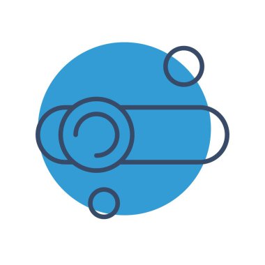 Eşitleyici Simgesinin vektör illüstrasyonu