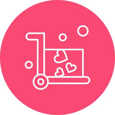 vektör troleybüsü resimlemesi