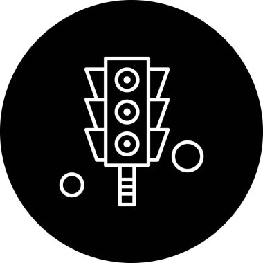 vektör trafik işareti Ico