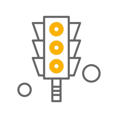 vektör trafik işareti Ico