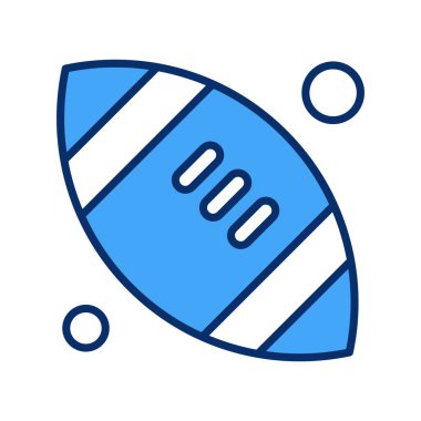 Rugby ikonu illüstrasyonu