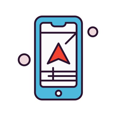  Vektör Mobil simge illüstrasyonu