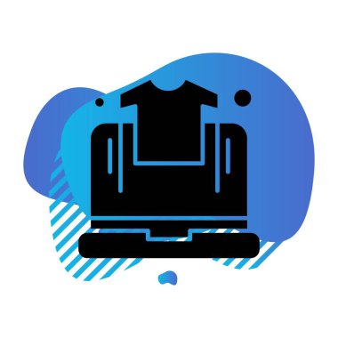 vektör dizüstü simgesi illüstrasyonu