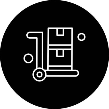 Tramvay Simgesinin vektör çizimi