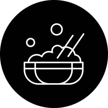 Gıda simgesinin vektör illüstrasyonu