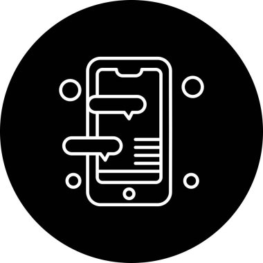  Vektör Mobil simge illüstrasyonu